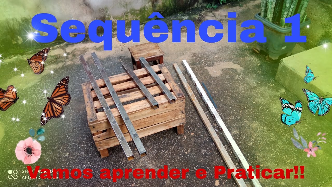 🛠️ Vamos iniciar a fazer o suporte para carregar a escada 🪜 💯