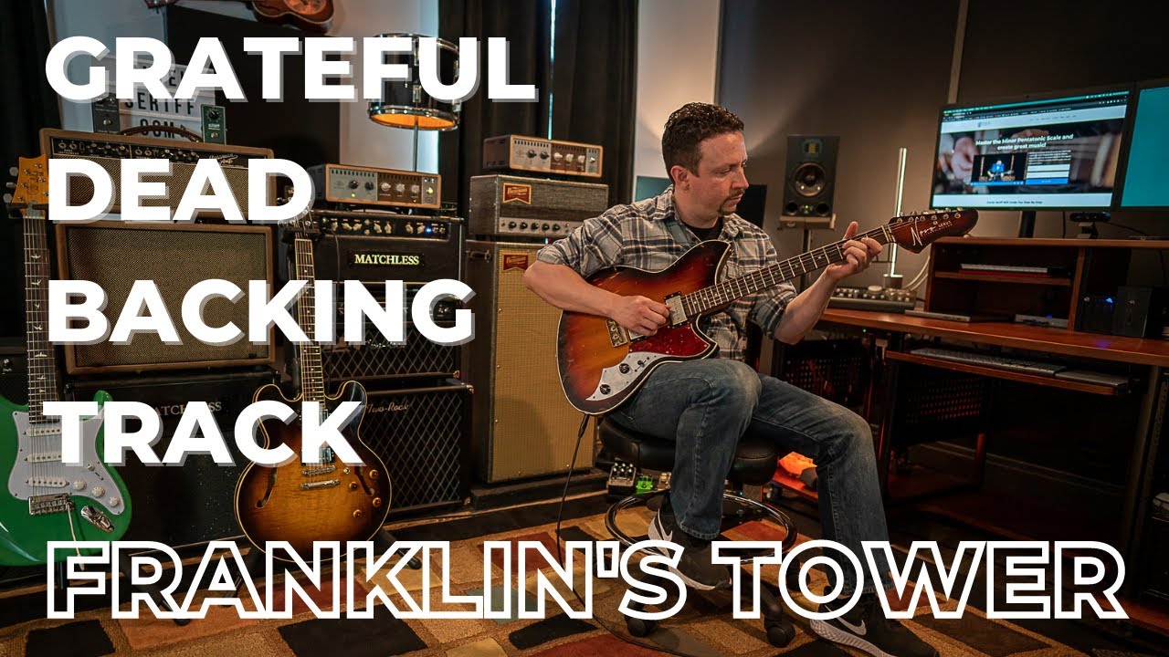 Franklin's Tower - Grateful Dead Style Backing Track - A Mixolydian 103bpm