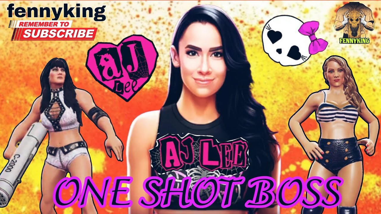 AJ LEE 💕😤🔥 ONE SHOT 👊 @fennyking | WWE MAYHEM GAMEPLAY | #wwemayhem #bringonthemayhem #wwe #viral 