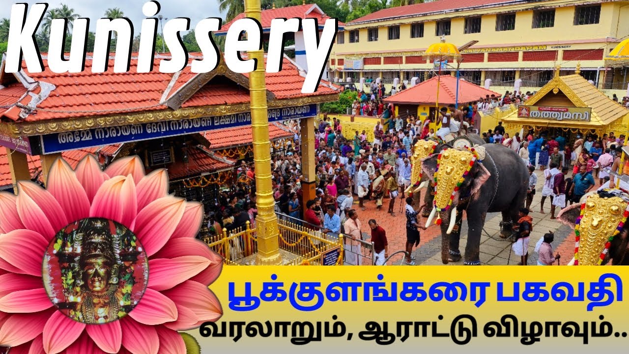 Rt#44 🪷 Sree Pookulangara Bhagavathy Temple 🪷பூக்குளங்கரை பகவதியும், ஆராட்டு விழாவும்🌼🙏@WLTamilan