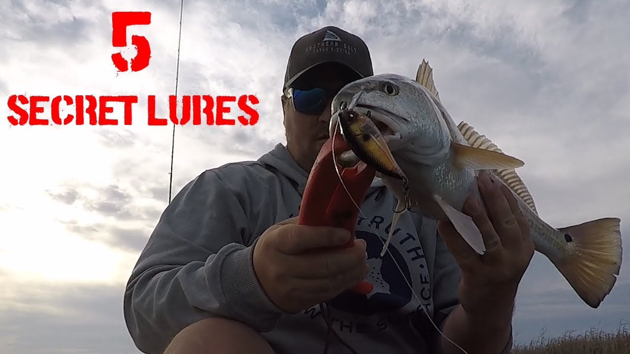 5 secret Lures for Redfish you're not using