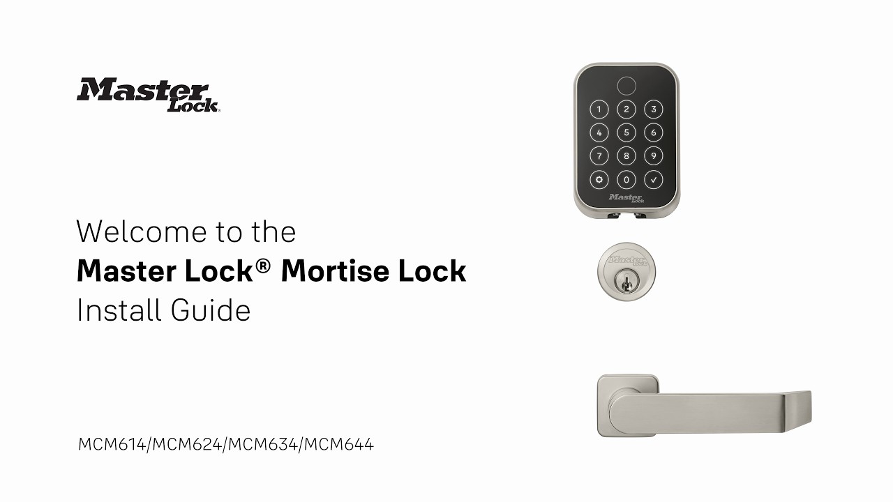 How to Install: Master Lock Mortise Lock