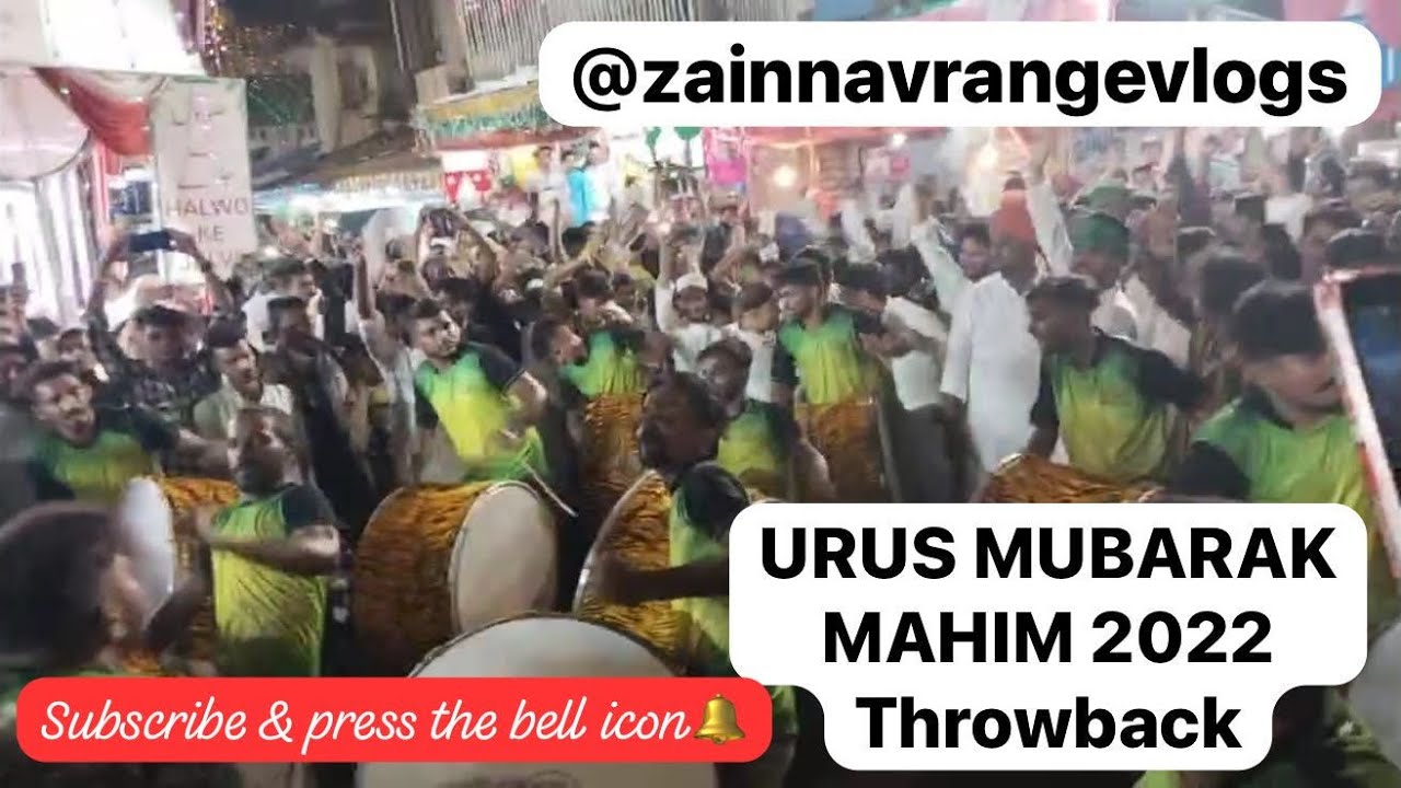 URUS MUBARAK | MAHIM | 2022 | SALAMI VIDEO | NASHIK DHOL | PIANO | RUF N TUF GROUP | INDIA #viral