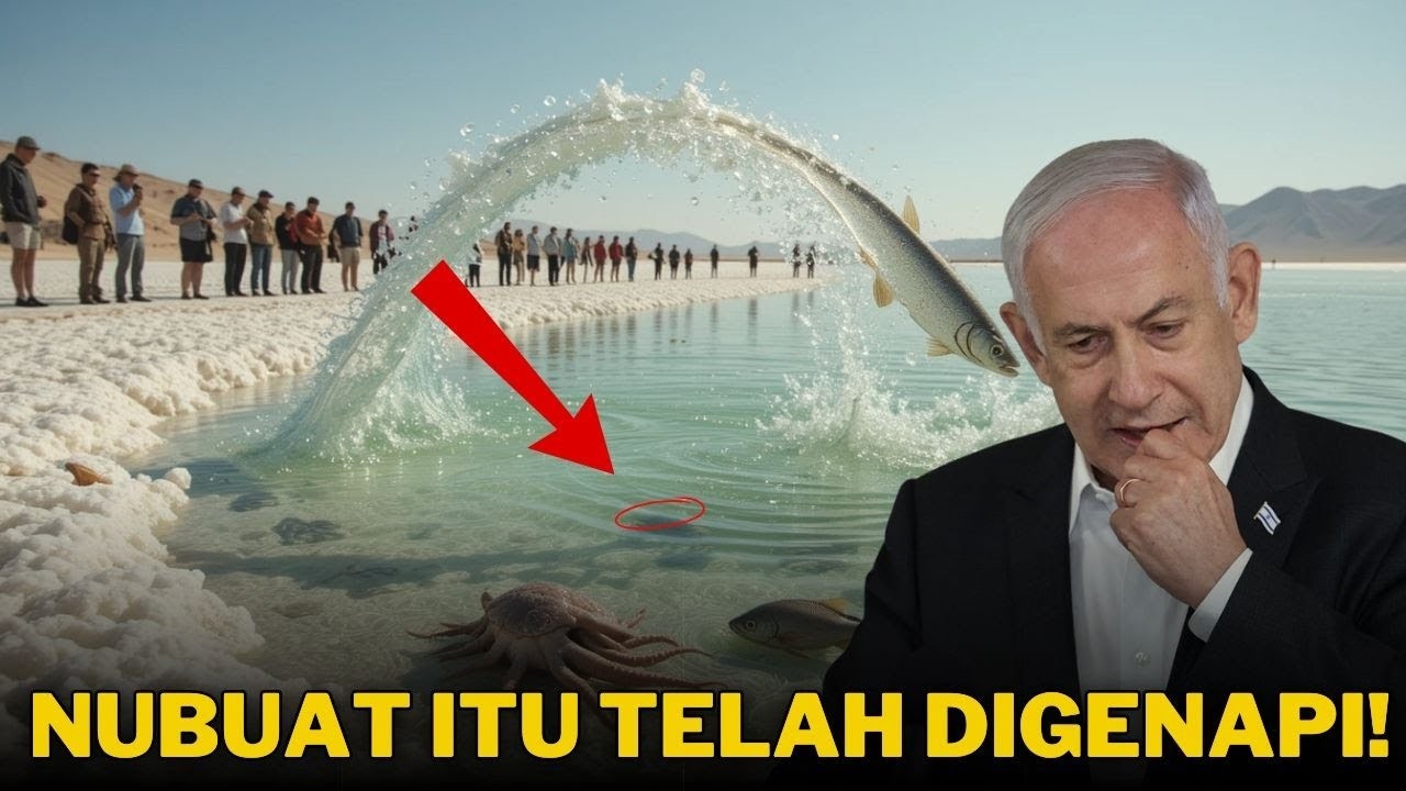 Sesuatu yang Mustahil Terjadi di Laut Mati – Nubuat Lama Terbukti!
