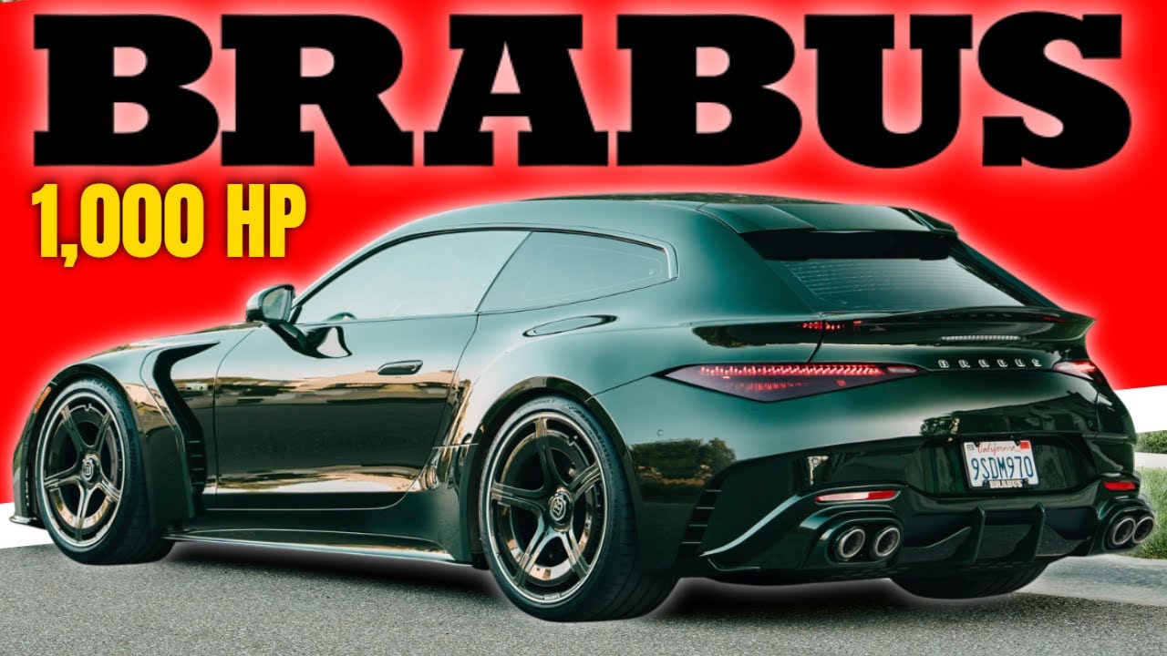 BRABUS ROCKET GTS MEAN GREEN &ndash; 1,000 HP Carbon Beast