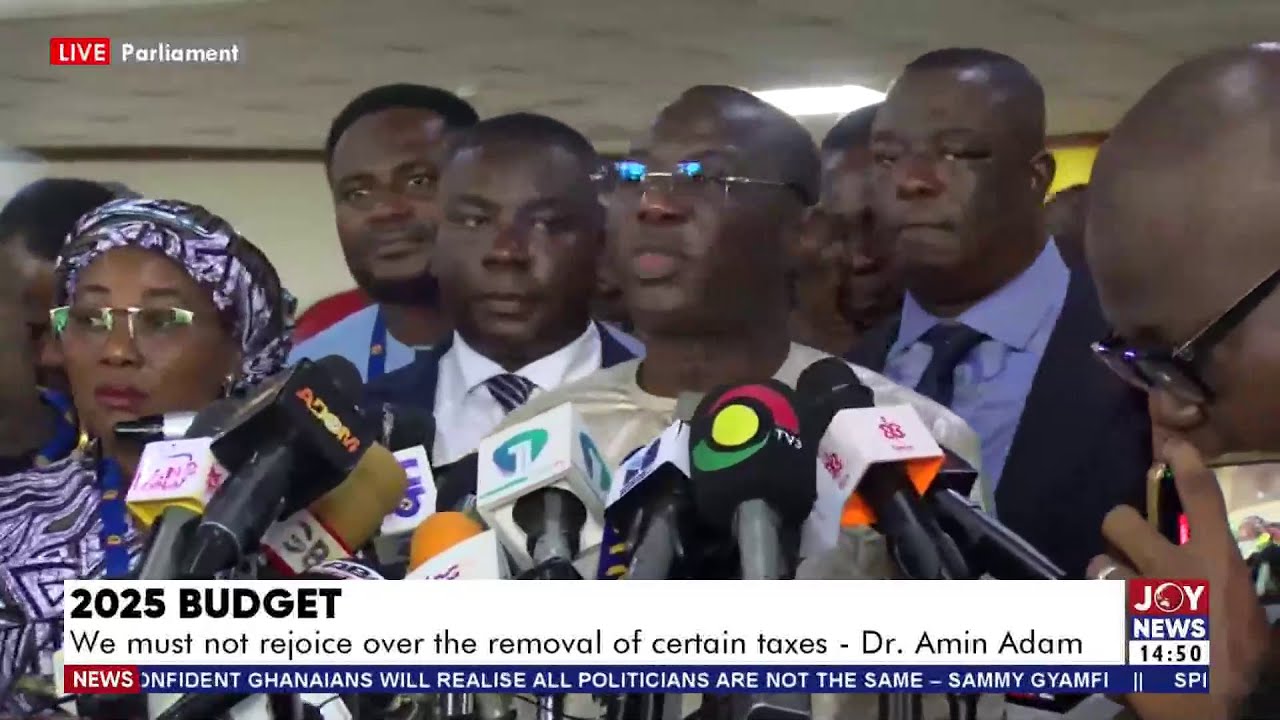 MINORITY CAUTIONS👆🏾! We must not rejoice over the removal of certain taxes - Minority reacts