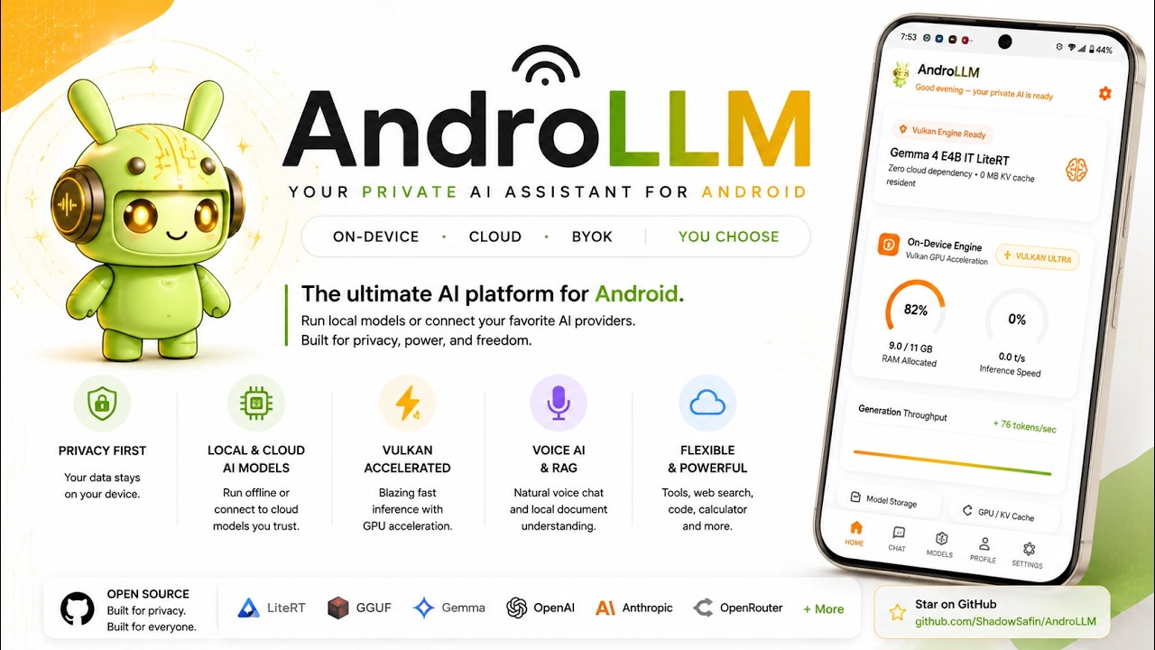 Meet AndroLLM: The Ultimate Private AI Assistant for Android