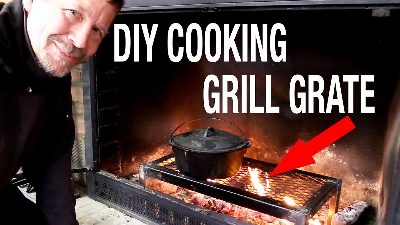 DIY Cooking Grill Grate & Cook Over Fire!