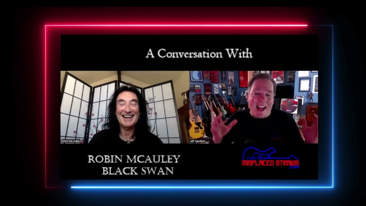 Robin McAuley of Black Swan Interview on MisplacedStraws.com