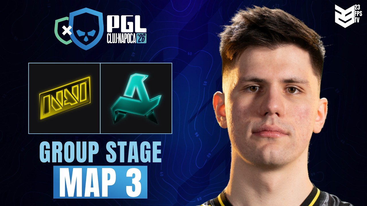 [Full match] Navi vs Aurora | PGL Cluj-Napoca 2026 | Group Stage | MAP 3