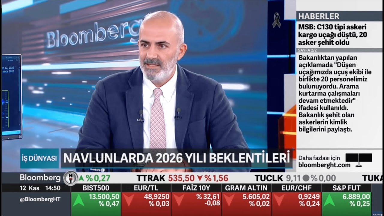 İş Dünyası - Yalçın Dorman - Bloomberg HT Canlı Yayını - 12.11.2025