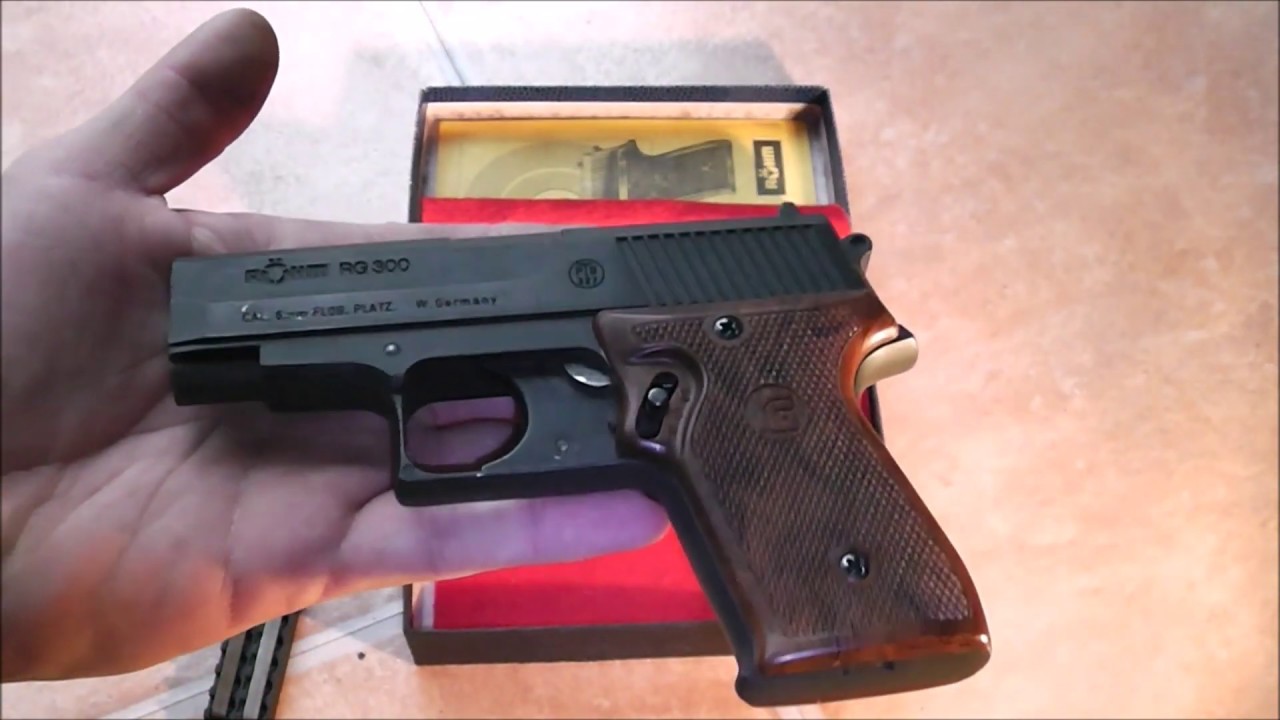 R&ouml;hm RG300 // 6mm Flobert // Signalpistole Review // PTB-327