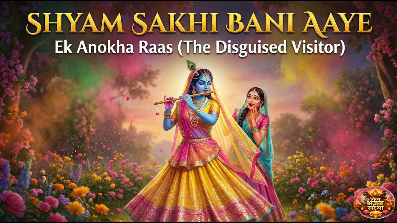 Shyam Sakhi Bani Aaye | श्याम सखी बनी आये | Latest Radha Krishna Morning Bhajan | Viral 2026