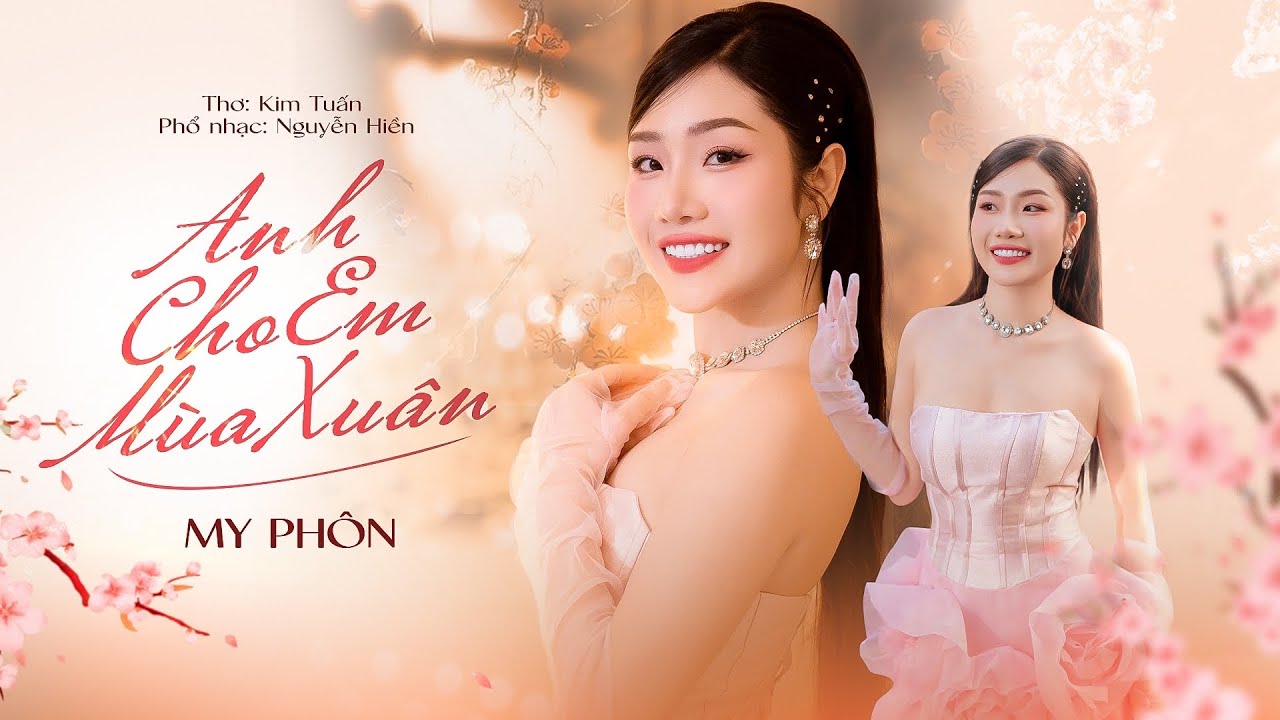 ANH CHO EM MÙA XUÂN - MY PHÔN | KARAOKE NHẠC XUÂN 2026