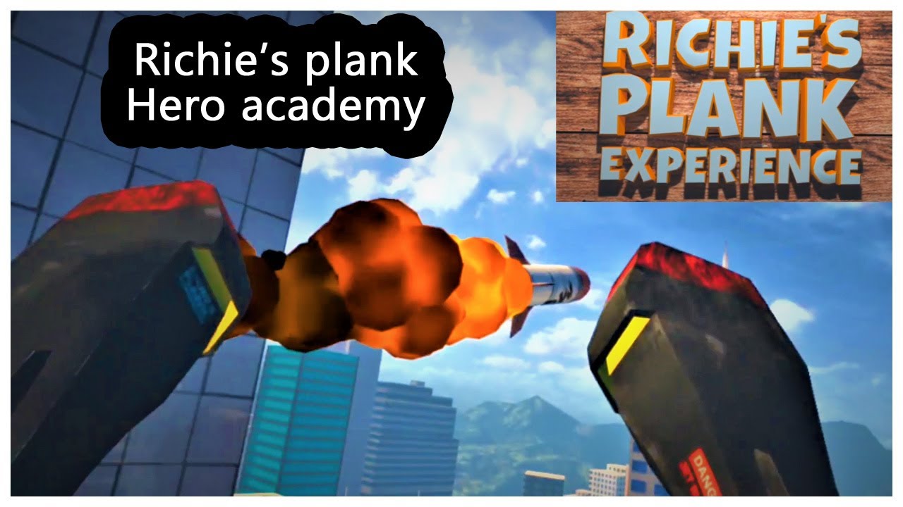 Richie's plank hero academy and free flying- best flying Vr experience- oculus quest flying Vr game