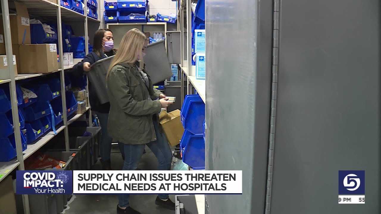 Supply chain issues threatening medical needs at hospitals