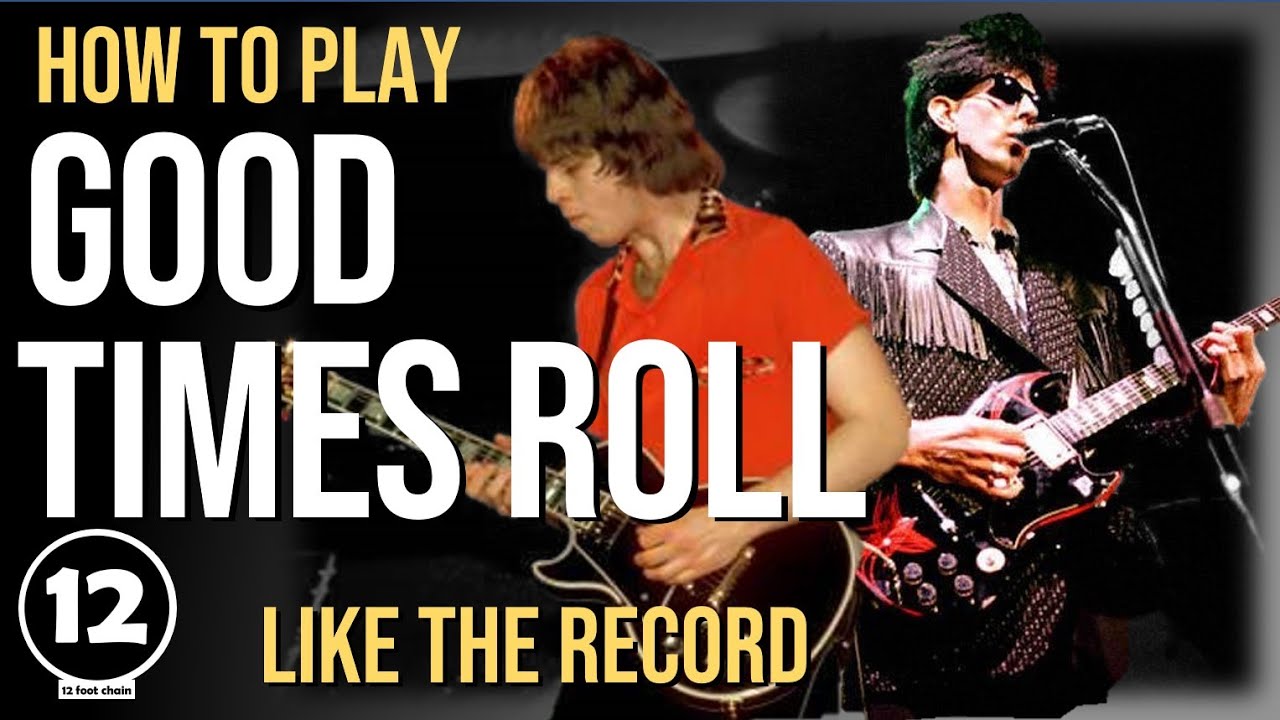 Good Times Roll - The Cars | Guitar Lesson