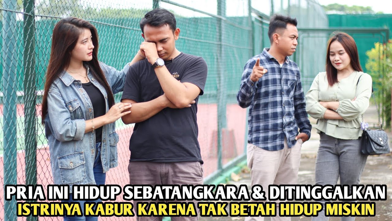 PRIA INI HIDUP SEBATANGKARA KARENA ISTRINYA TAK BETAH HIDUP MISKIN & PERGI DENGAN LAKI2 PILIHANNYA !