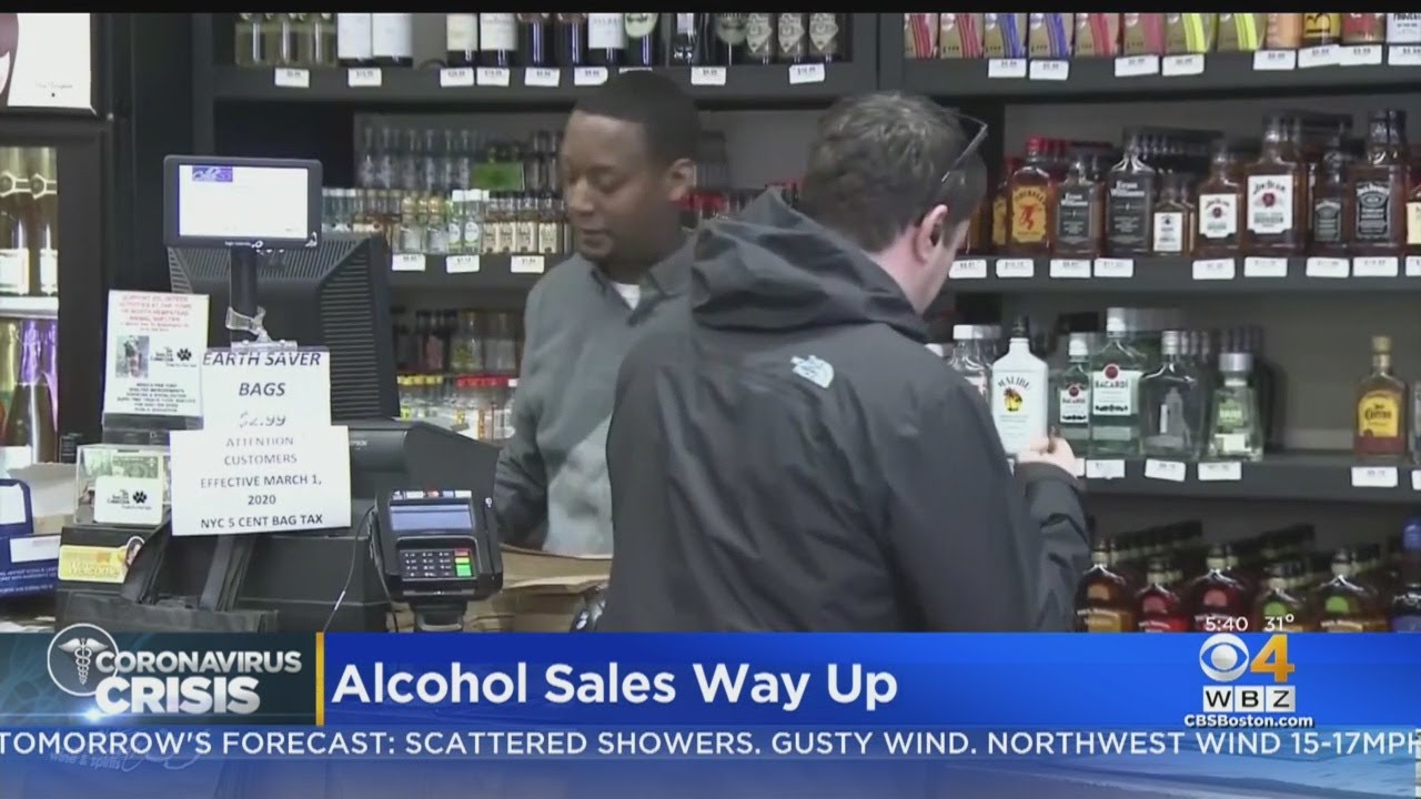 Alcohol Sales Way Up During Coronavirus Pandemic