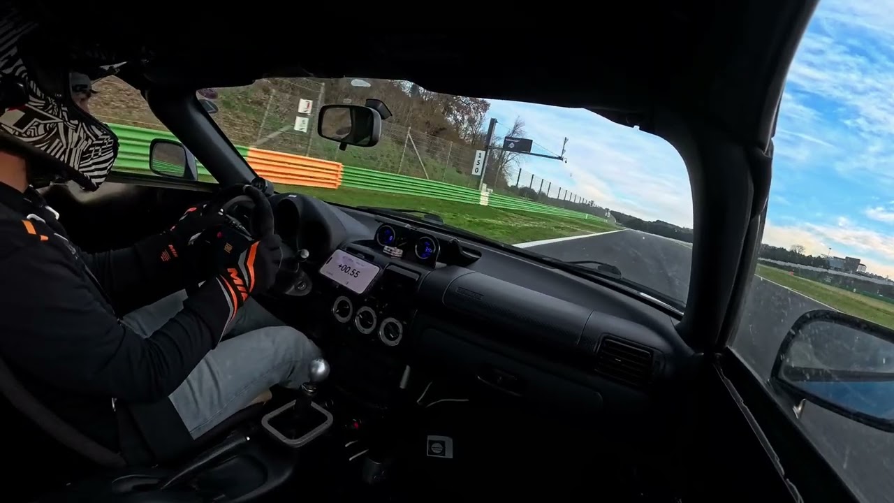 Toyota MR2 swap 2zz 1:57.76  Trackday Vallelunga  01/02/26