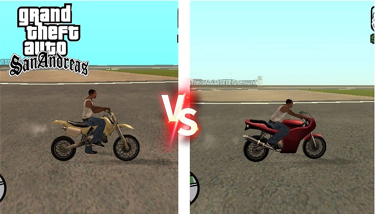 Super Bike VS Schoti  Which Is The Best Bike ? [ GTA Sanderas Game ]