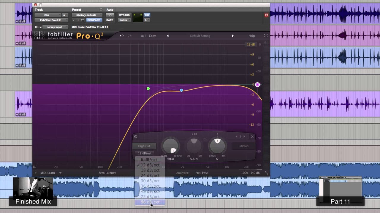 Drum Mixing Series Part 12 of 12 - Mixing Your Cymbals and Completing Your Drum Mix