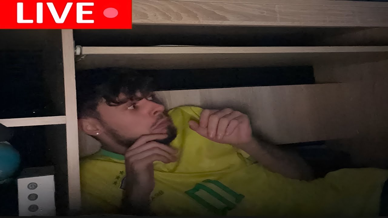 🔴LIVE HORROR M-AM ASCUNS SUB BIROU DIN CAUZA FANTOMEI!