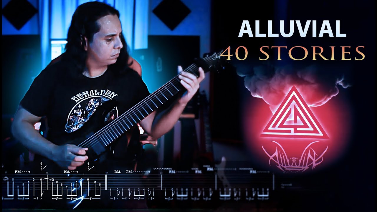 ALLUVIAL - 40 Stories (Guitar Cover + Screen TAB)