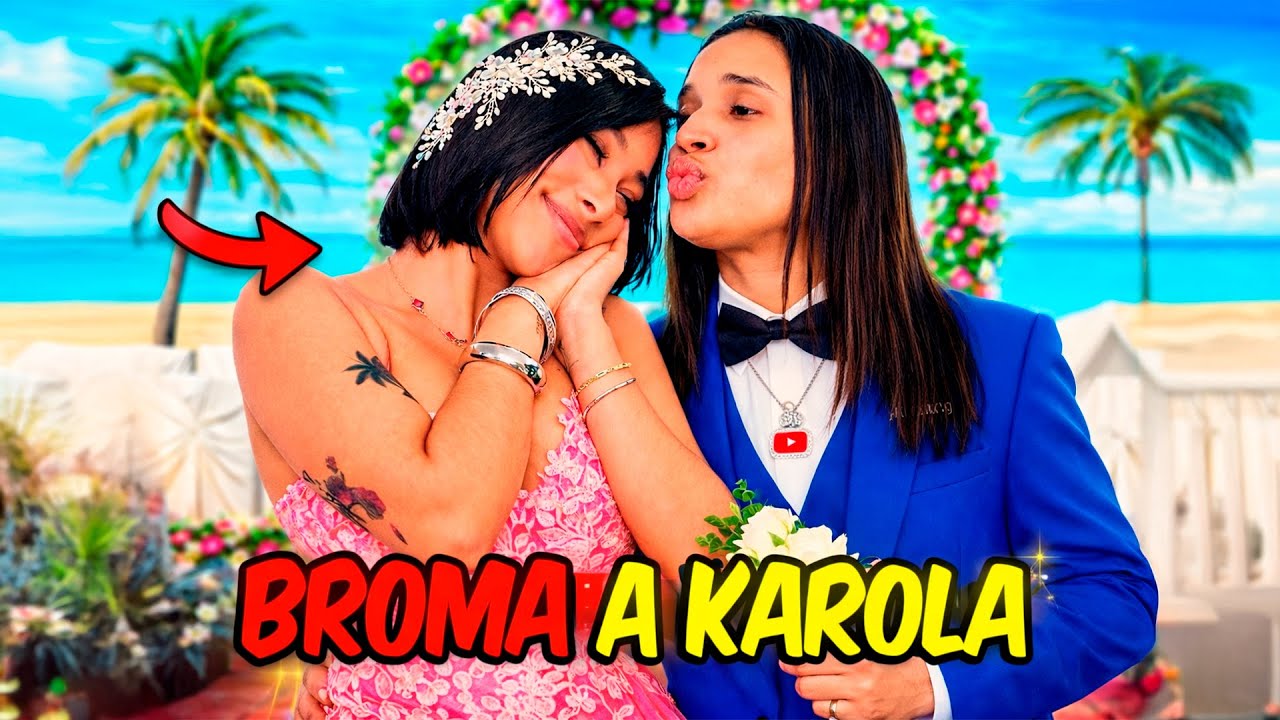 BROMA A KAROLA, LA ENAMORÓ Y ASÍ REACCIONA 🔥 ¿La Beso? 