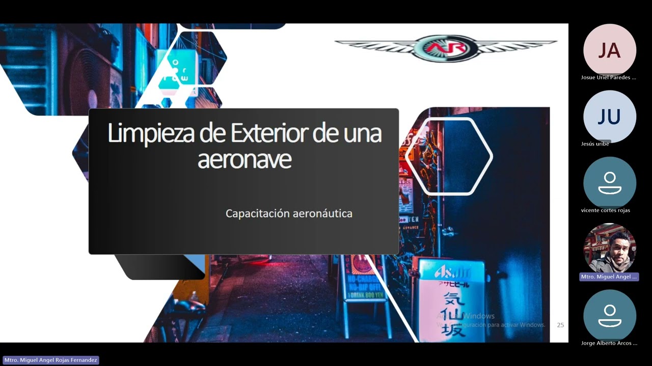 Sesion 40 Apariencia  Limpieza interior de cabinas de aeronave