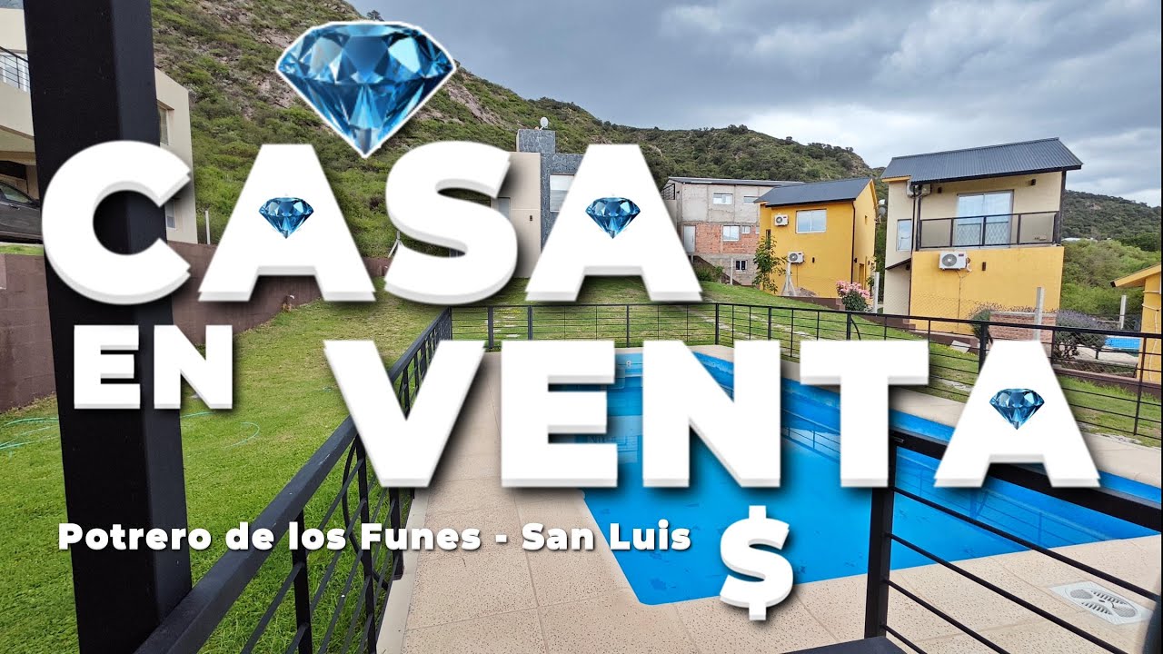 🏡Casa de Ensueño a la Venta |📍Potrero de los Funes - San Luis | ✅ Título Perfecto