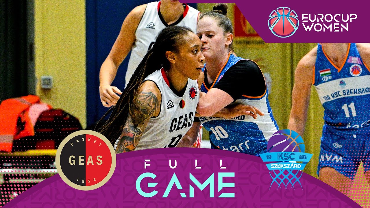Regular Season | GEAS v TARR KSC Szekszard | Full Basketball Game | EuroCup Women 2025-26