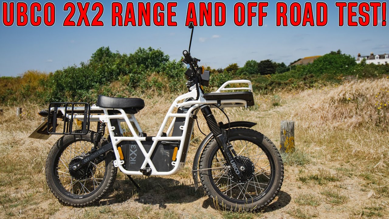 RANGE TEST | UBCO 2x2 Adventure Electric Motorcycle.