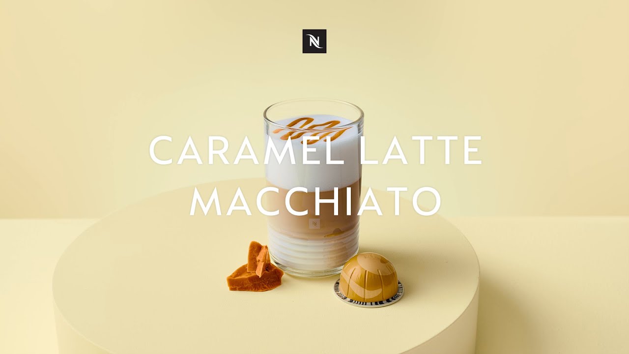 Nespresso - Receita Caramel Latte Macchiato- Vertuo Line 15