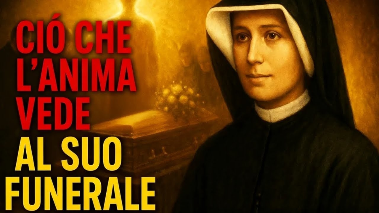 Santa Faustina confermò: cosa vede e soffre l’anima al proprio funerale — quasi nessuno lo sa