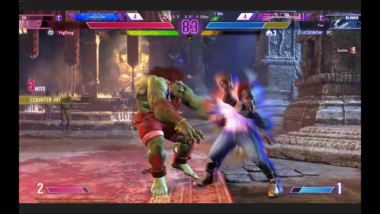 SF6 Lucidsnow Blanka TIME  is live!