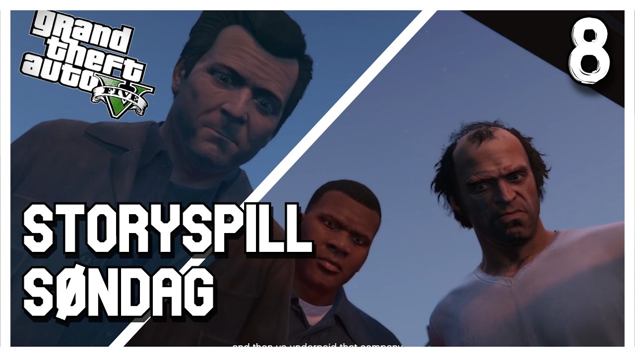 Slutten på GTA!! | Storyspill-Søndag  / Grand Theft Auto 5 - Episode 8