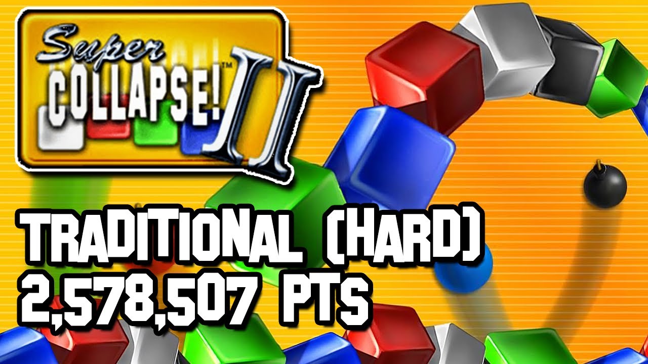 Super Collapse! II Platinum - Traditional (Hard) - 2,578,507 Pts【Former World Record】