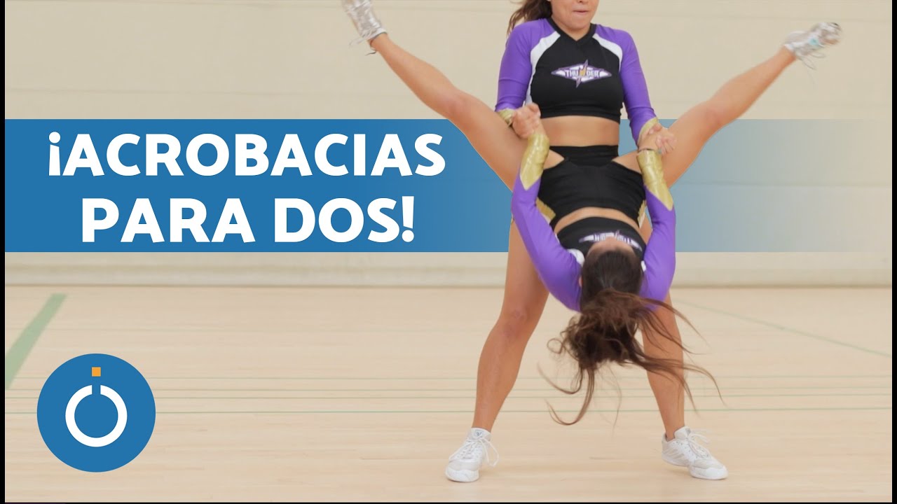 ACROBACIA en PAREJA para PRINCIPIANTES 👯&zwj;♀️ Acrobacias de Baile en Pareja F&aacute;ciles
