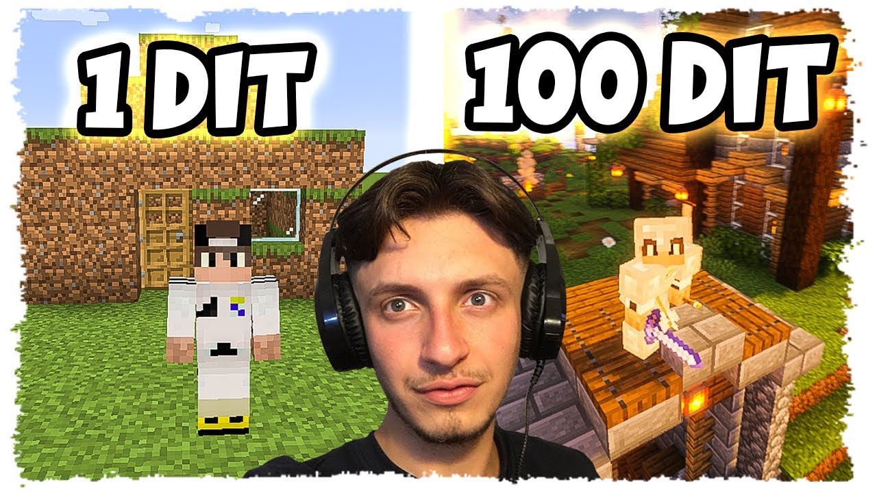 KOM MBIJETU 100 DIT NE MINECRAFT!