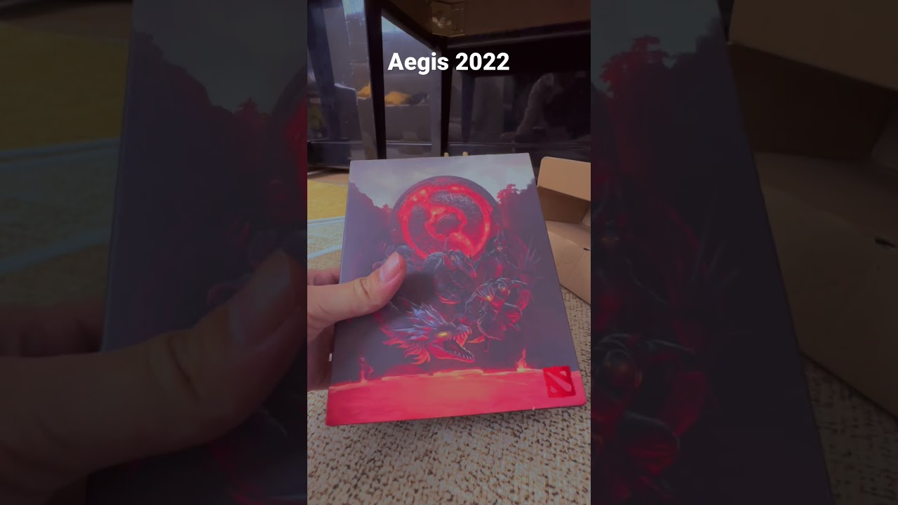 Unboxing Aegis the international 11 Dota 2 