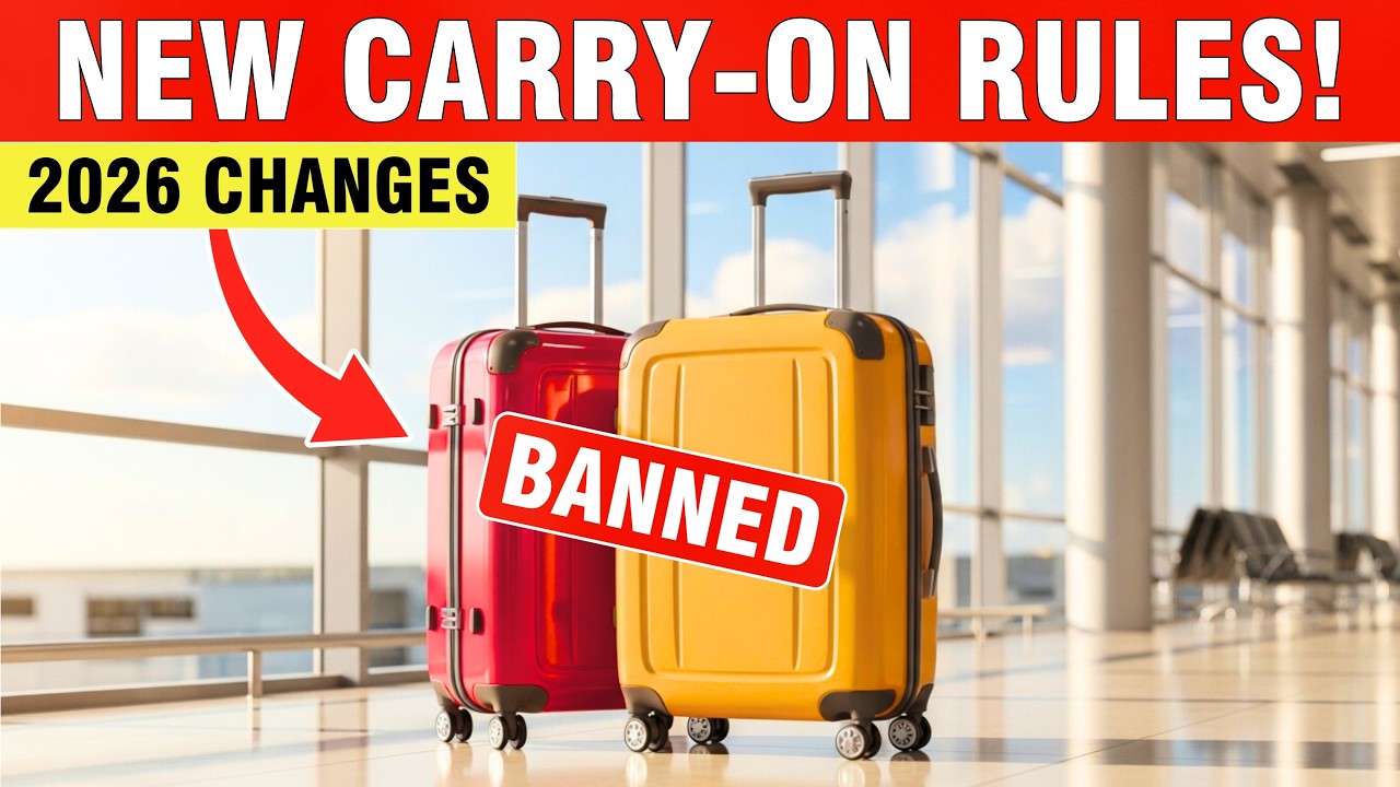 НОВЫЕ правила провоза ручной клади в 2026 году (не попадитесь в TSA!)