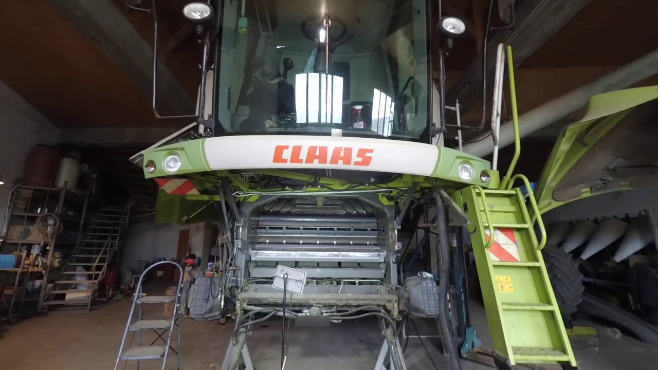 Claas Tucano-475 ремонт.