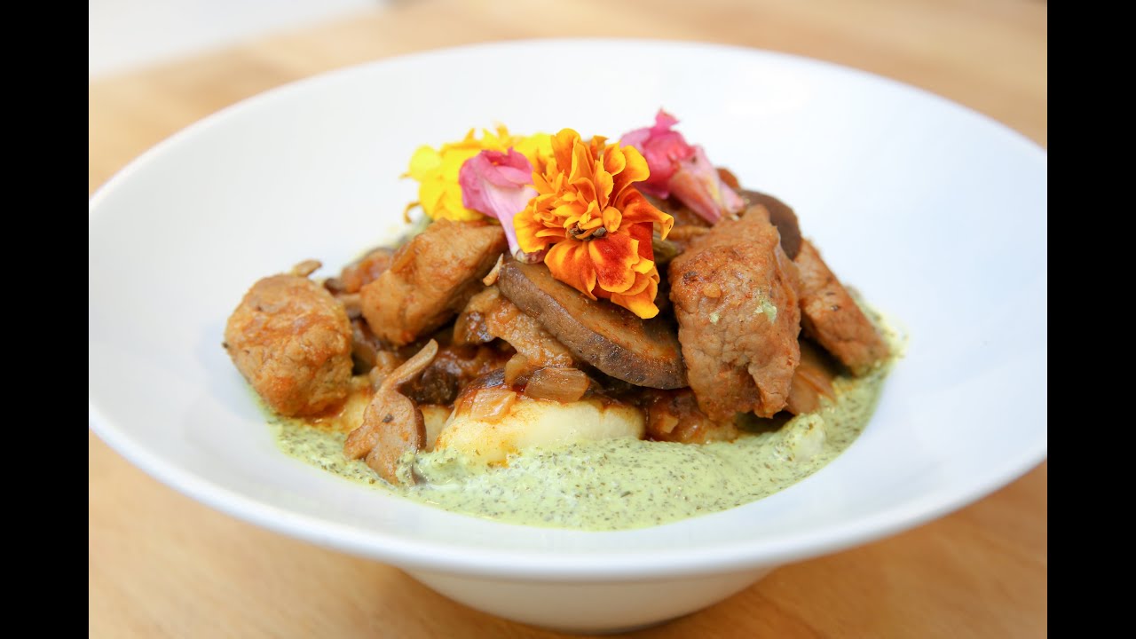 Hungarian Goulash with Kopytka, TV host Basia Brown
