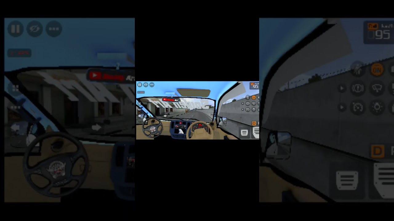 TEMPO IN BUSSID RUSH DRIVING
