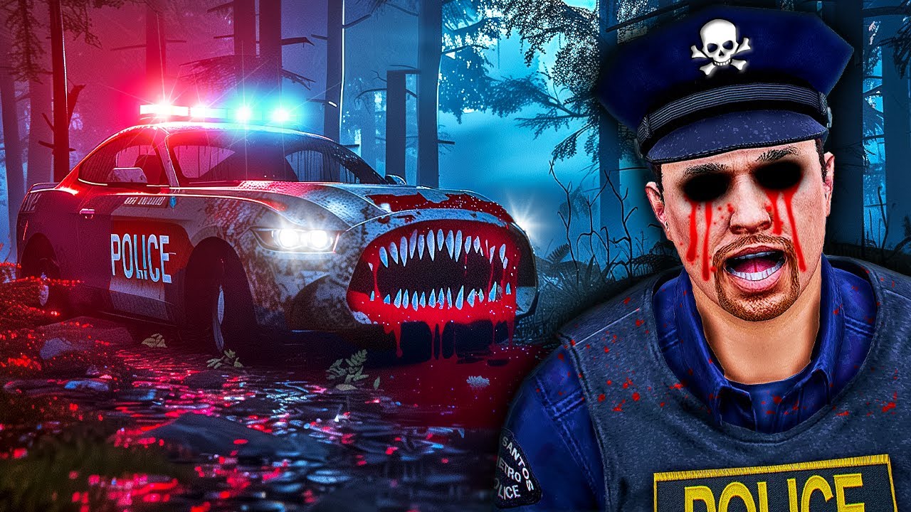 I found ABANDONED Police Car... Turns Out it's CURSED! (GTA 5)