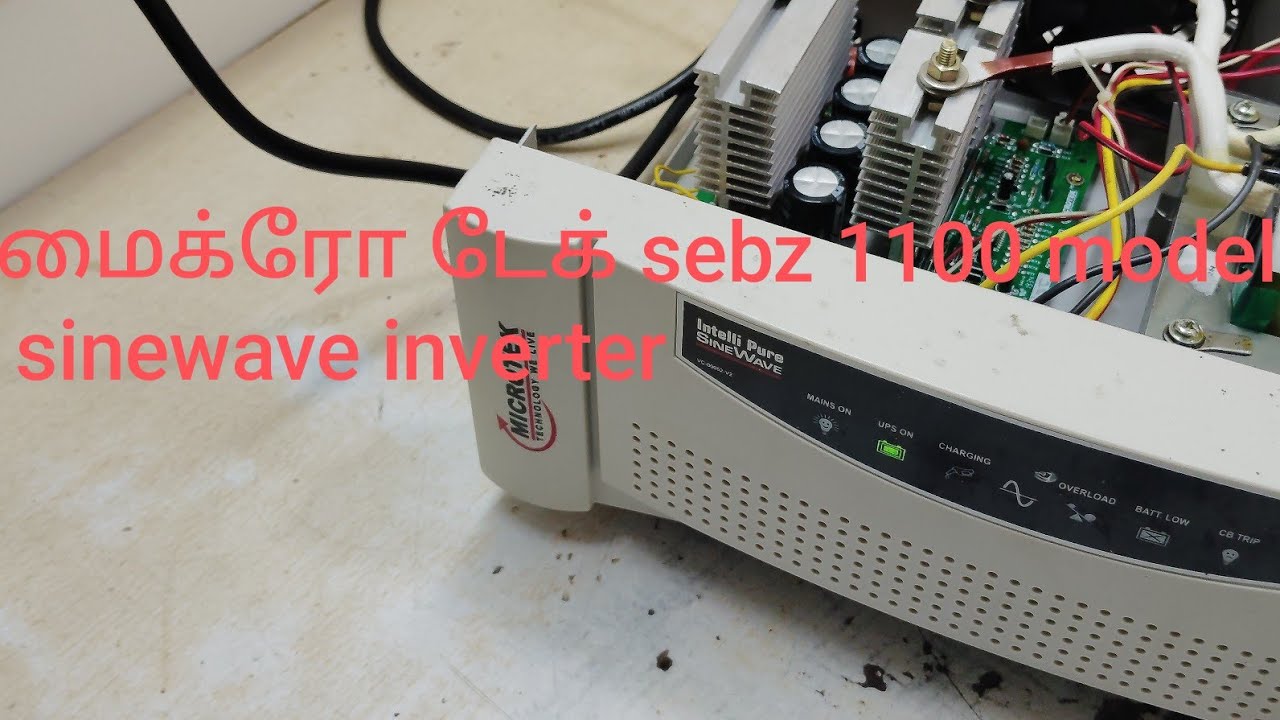 Microtek SEBz 1100 inverter review