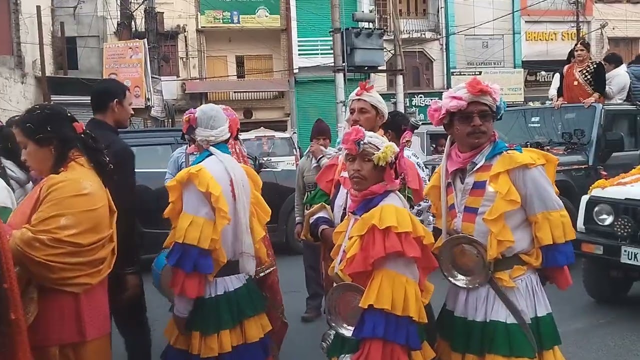  हल्द्वानी में  घुघुतिया मेले की घूम 