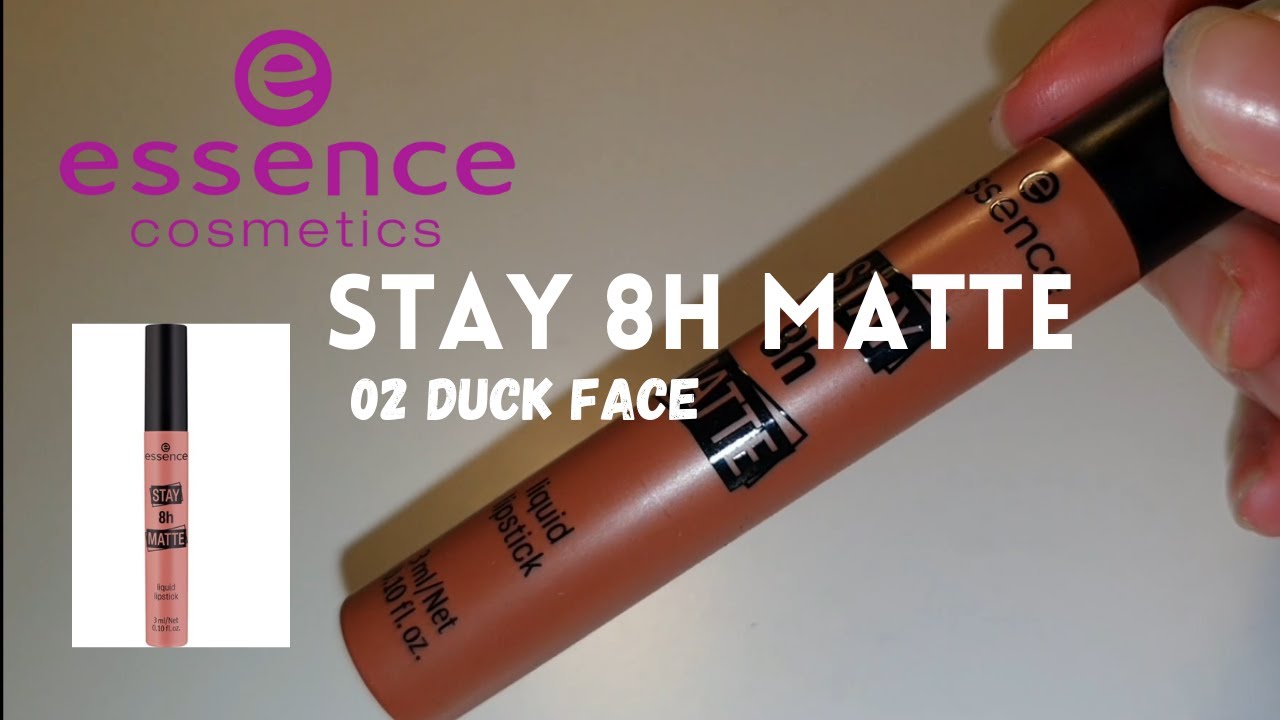 ESSENCE STAY 8h MATTE LIQUID LIPSTICK 02/ Let's Swatch It