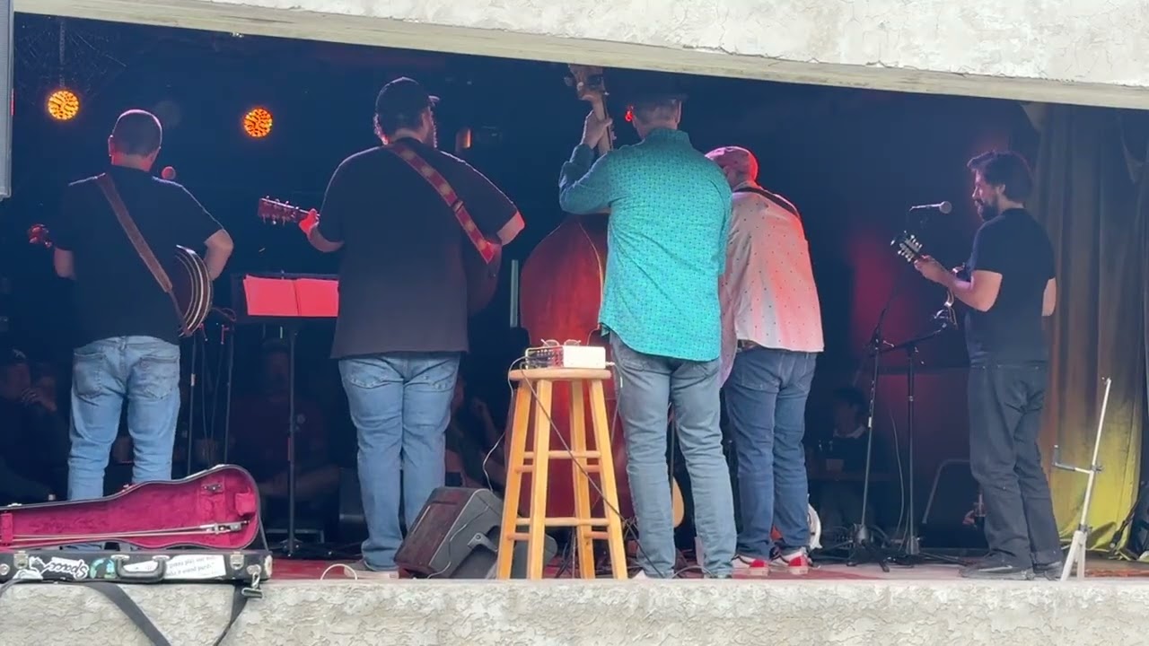 Bryan McDowell with an all star band at 185 King St, Brevard.  May '25